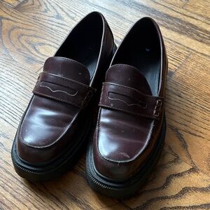 Burgundy Loafers